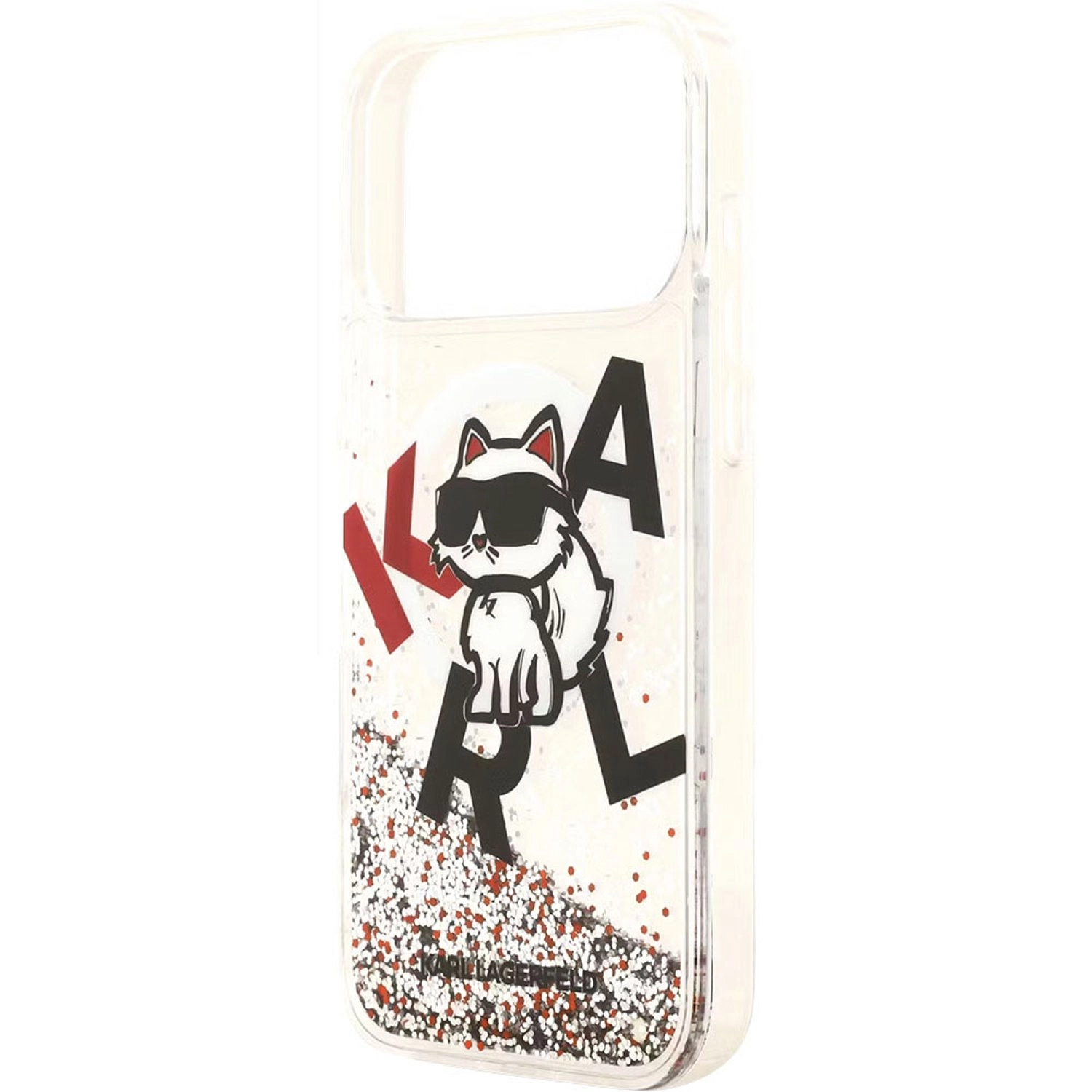 Karl Lagerfeld MagSafe Liquid Glitter Case for iPhone 17 Pro Max