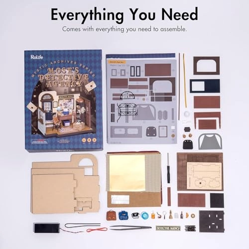 Diy Cabin Crafts - Mock Detective Agency Layout Gifts for Kids