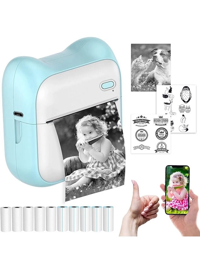 Taiahiro Mini Photo Printer - 1000mAh Thermal