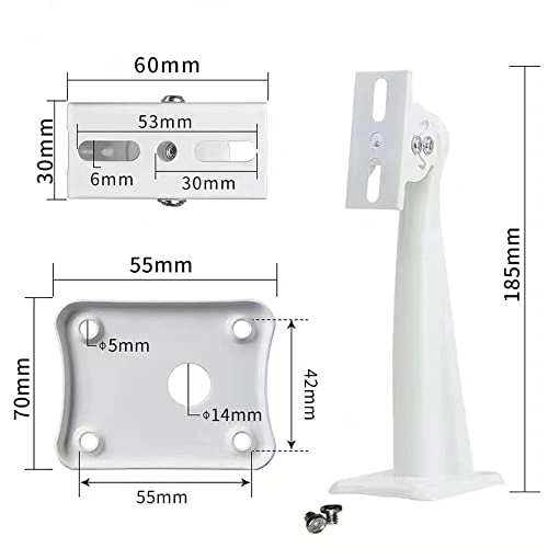 Security Camera Mount Bracket - Adjustable Wall Mount Pack