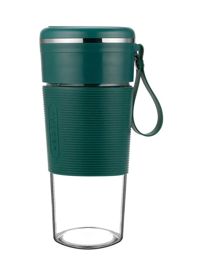 SYOSI Portable Blender Cup - USB Rechargeable Stainless Steel Blades Battery Powered