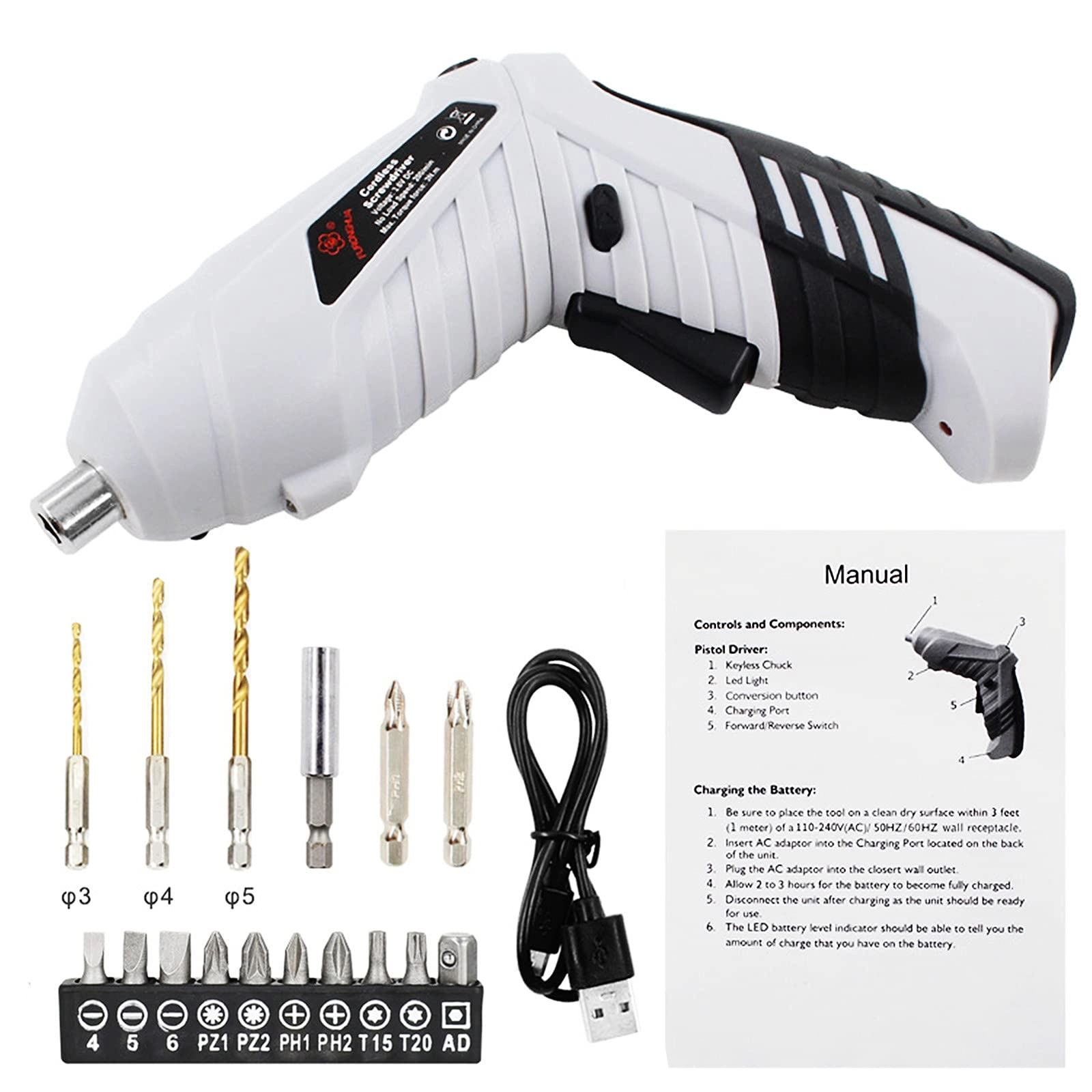 iKenta Cordless Drill - 1300mAh