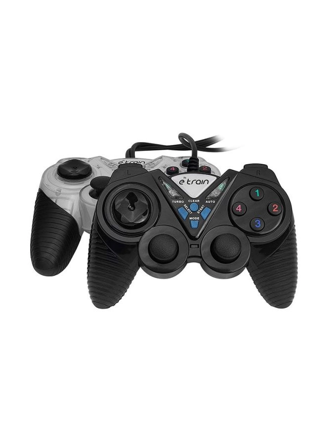 E-Train Double Game Pad - Black/Grey Xbox One X