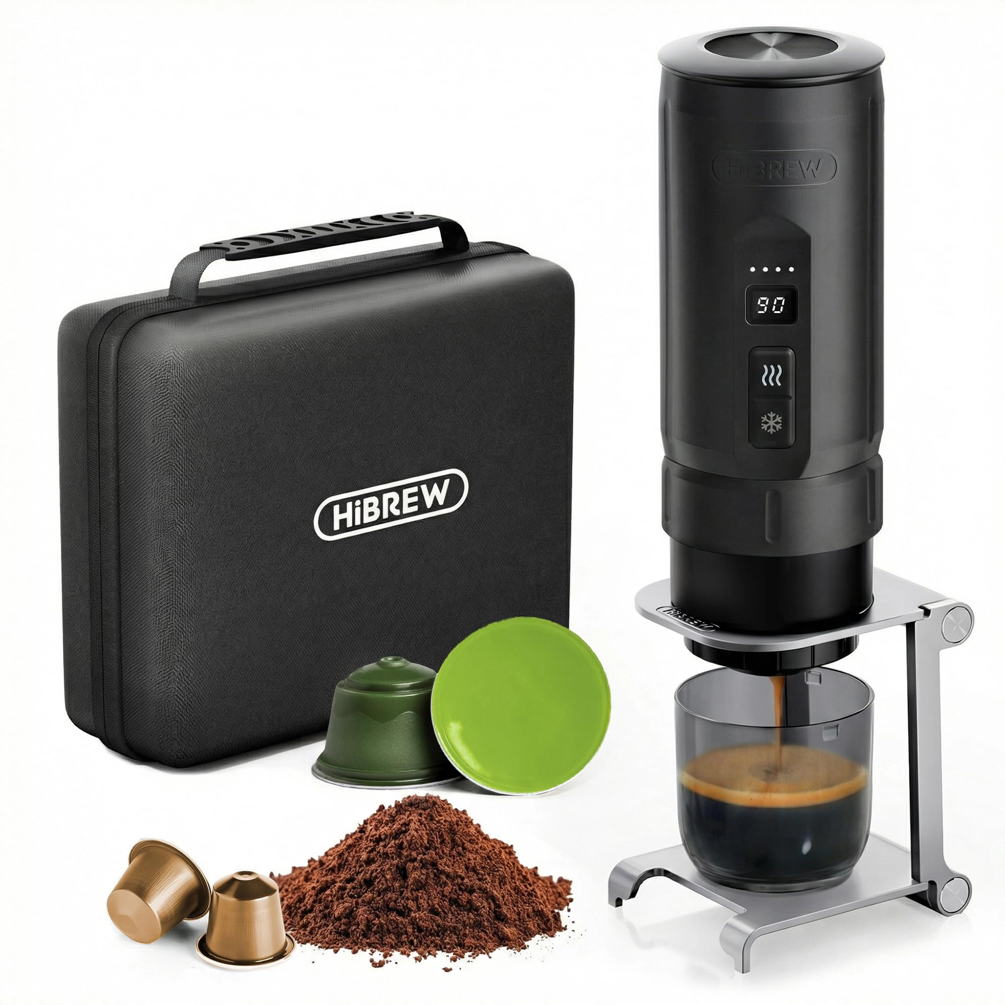 HiBREW H4C - 100 Milliliters ground, pod