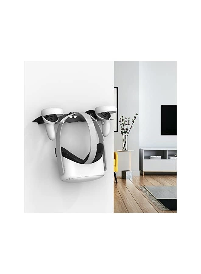 VR Wall Mount Stand - Black 13.2inch x 2.6inch x 1.7inch