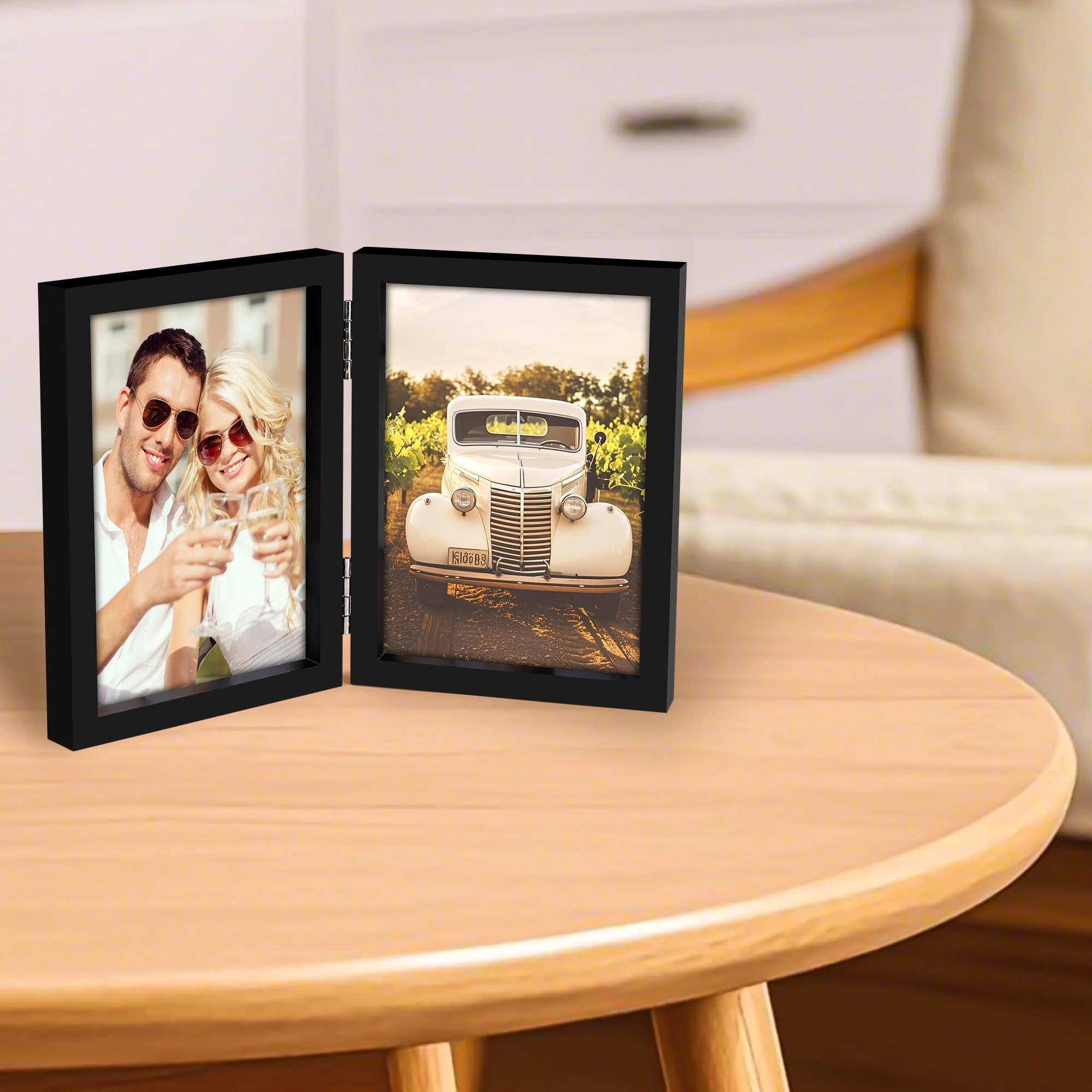 Double Picture Frame - 3.5x5 in 2 picture frames