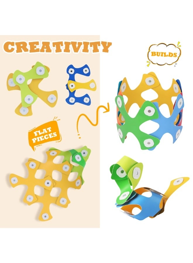 Flexible Magnetic Building Set - 16 pcs Bundle