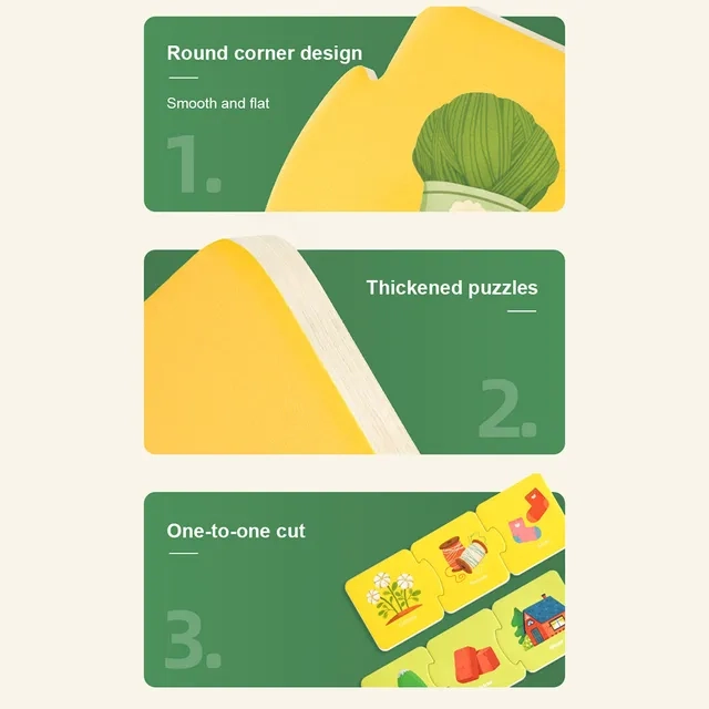 Number Cognitive Matching Puzzle - 18 Months