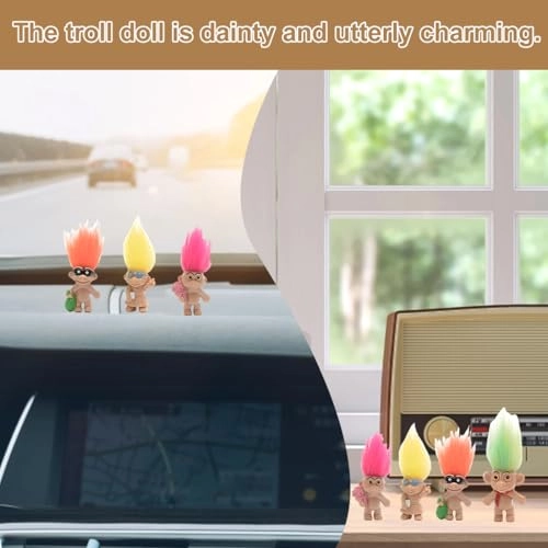 Mini Troll Dolls - 8 pcs (8 cm) (PBA260103)