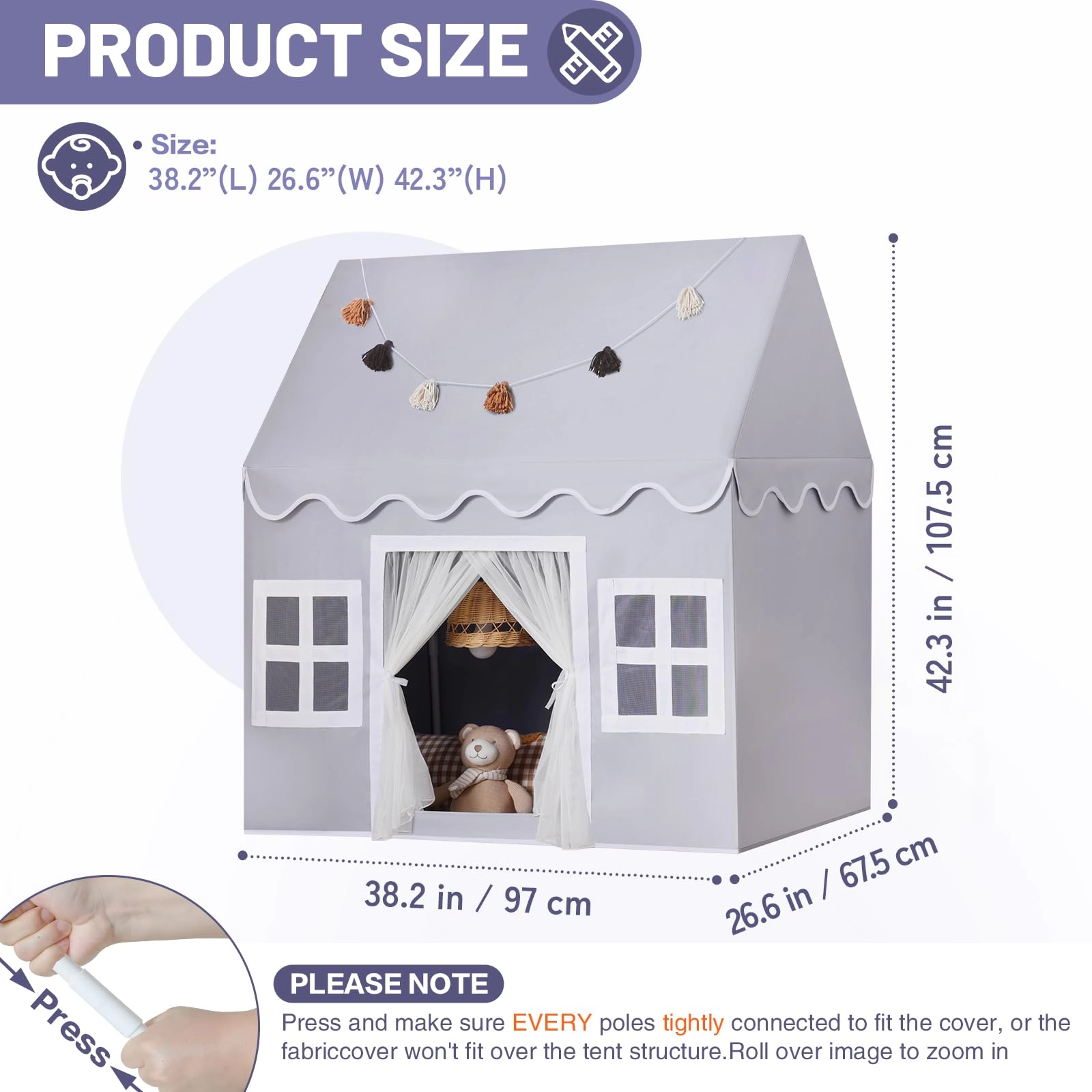 Kids Play Tent