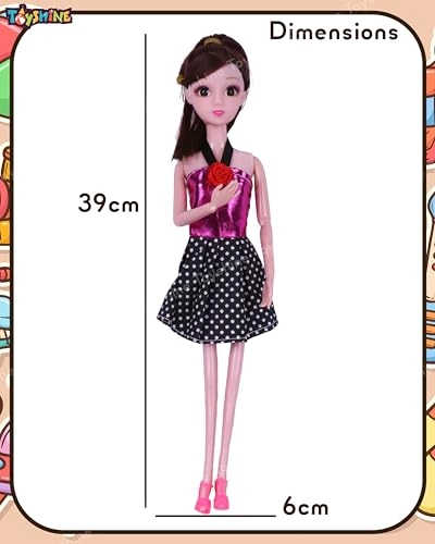 Kally Fashion Doll - Plastic 3D Eyes Ages 3+