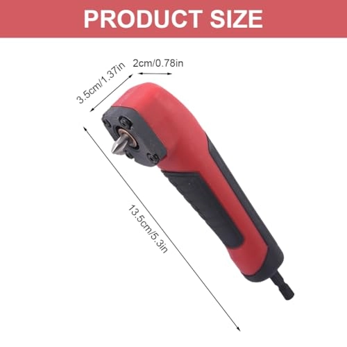 Right Angle Drill Attachment - 90 Degree 10 Positions