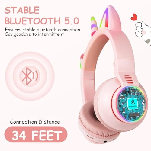 Kids Bluetooth Headphones Wireless Headphone