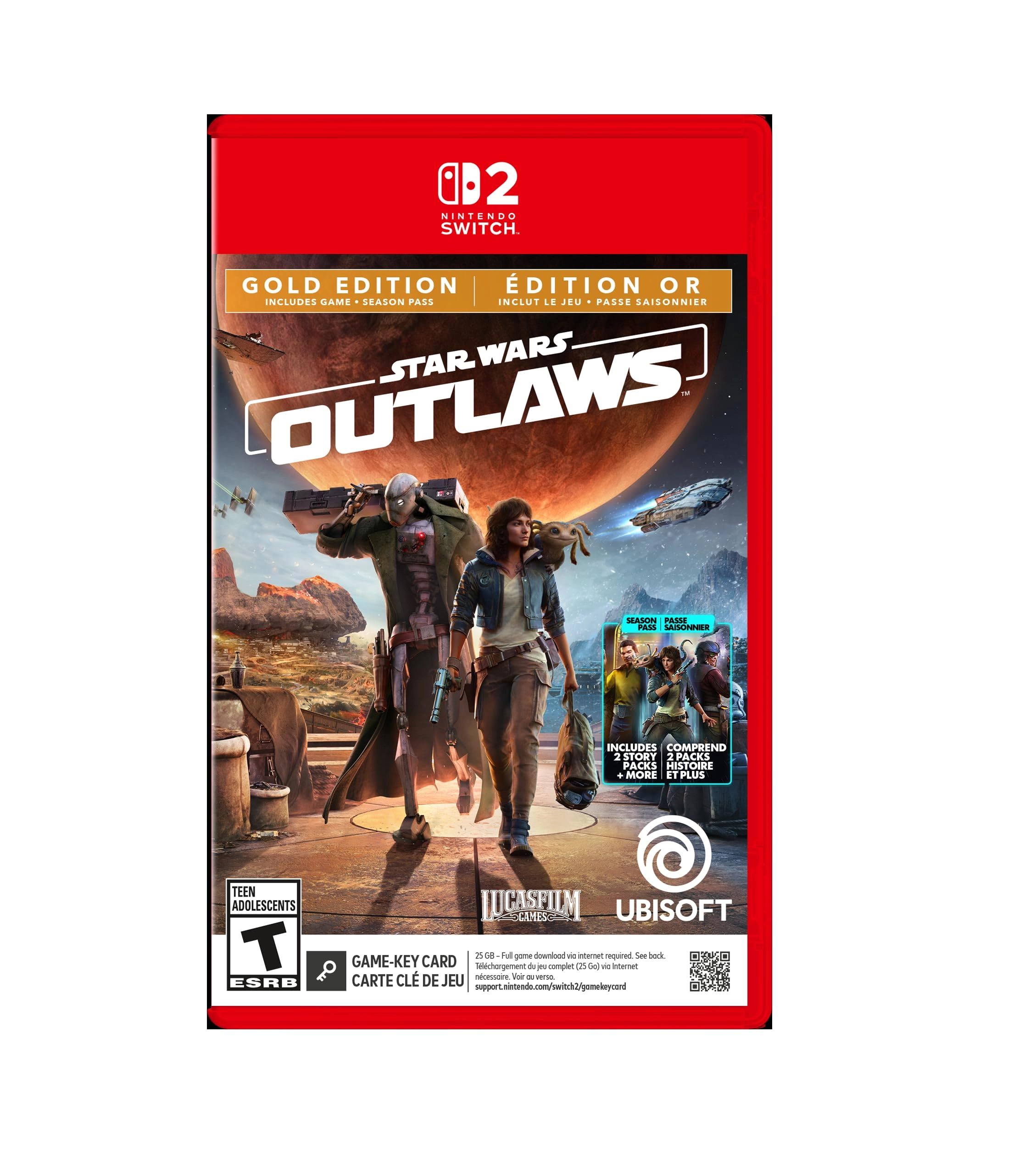 Star Wars Outlaws [Gold Edition] | Nintendo Switch 2