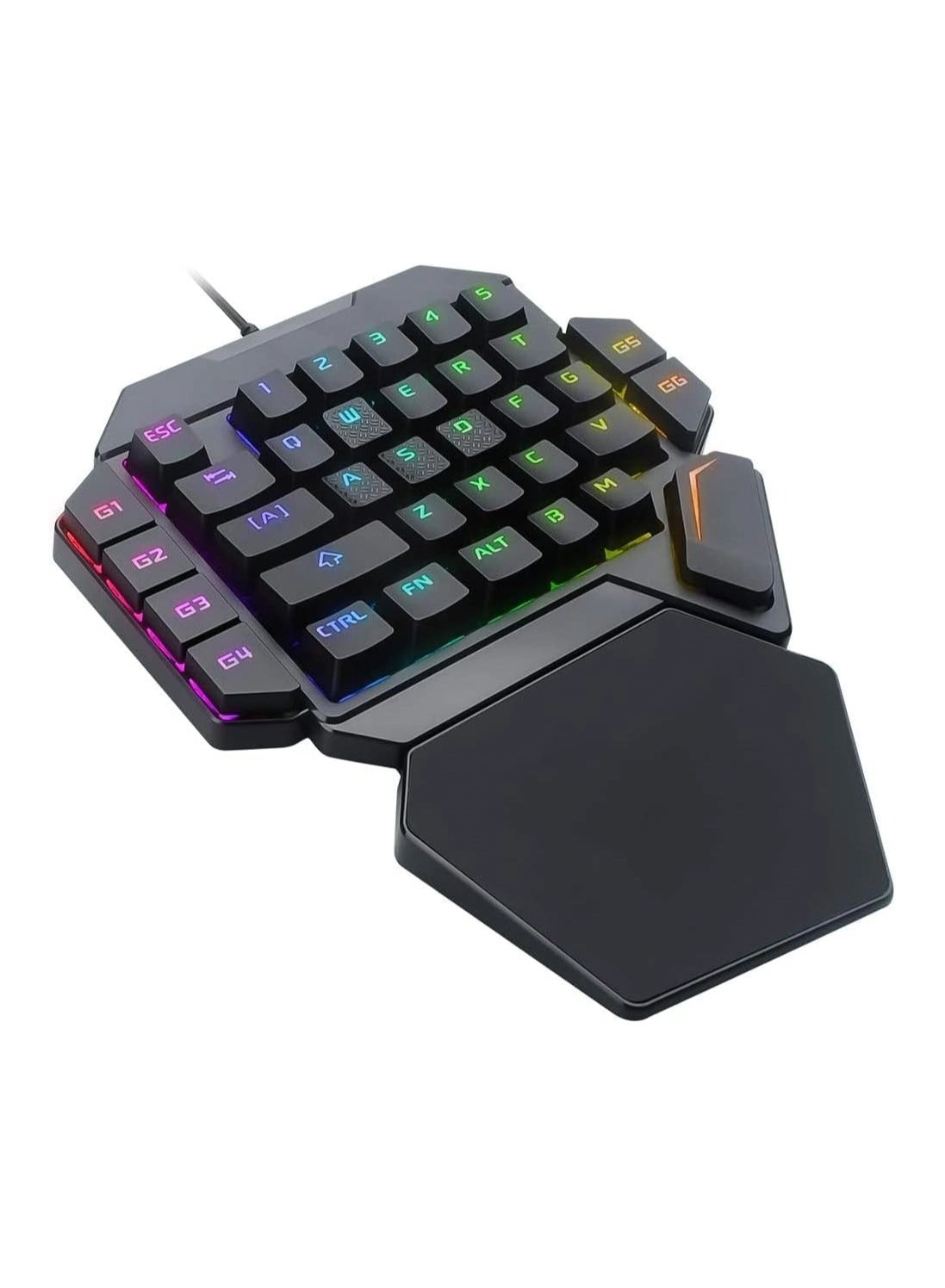 One-Handed RGB Mechanical Keyboard