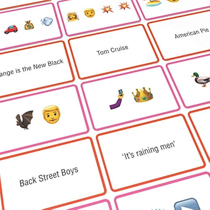 Name the emoji - Pop Culture Edition card game