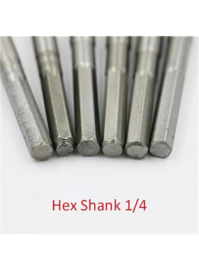 Flat Drill Sets - Steel 6 10mm25mm