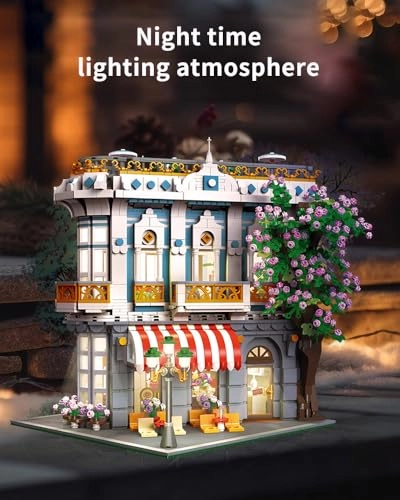 Romantic Sakura Restaurant - 3725 pcs Architecture