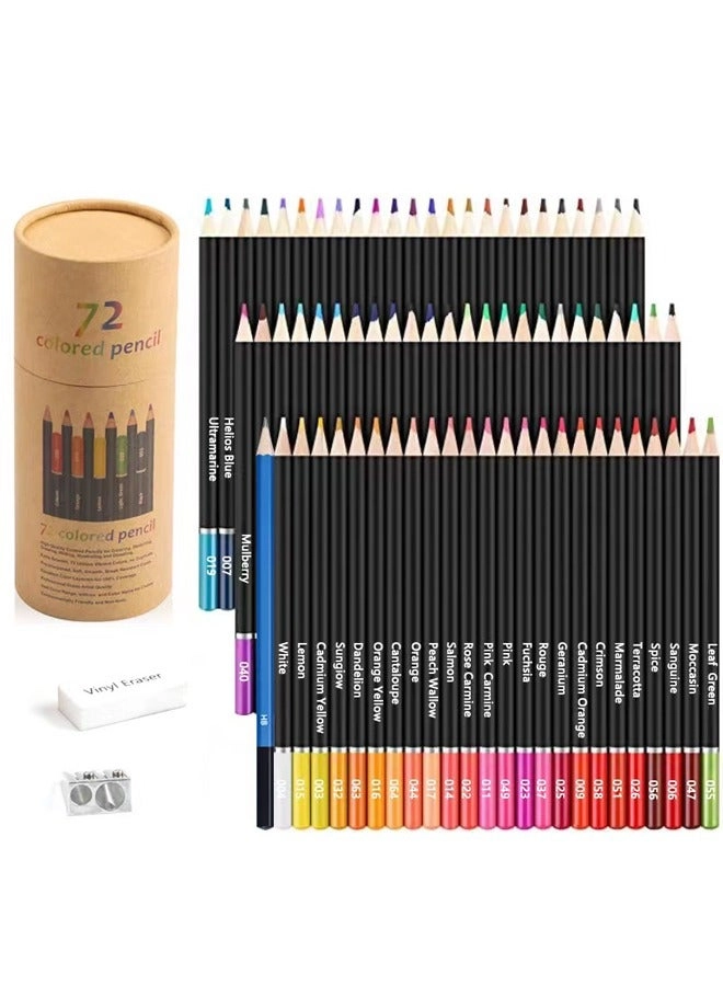 Coloured Pencils - 72 Pcs