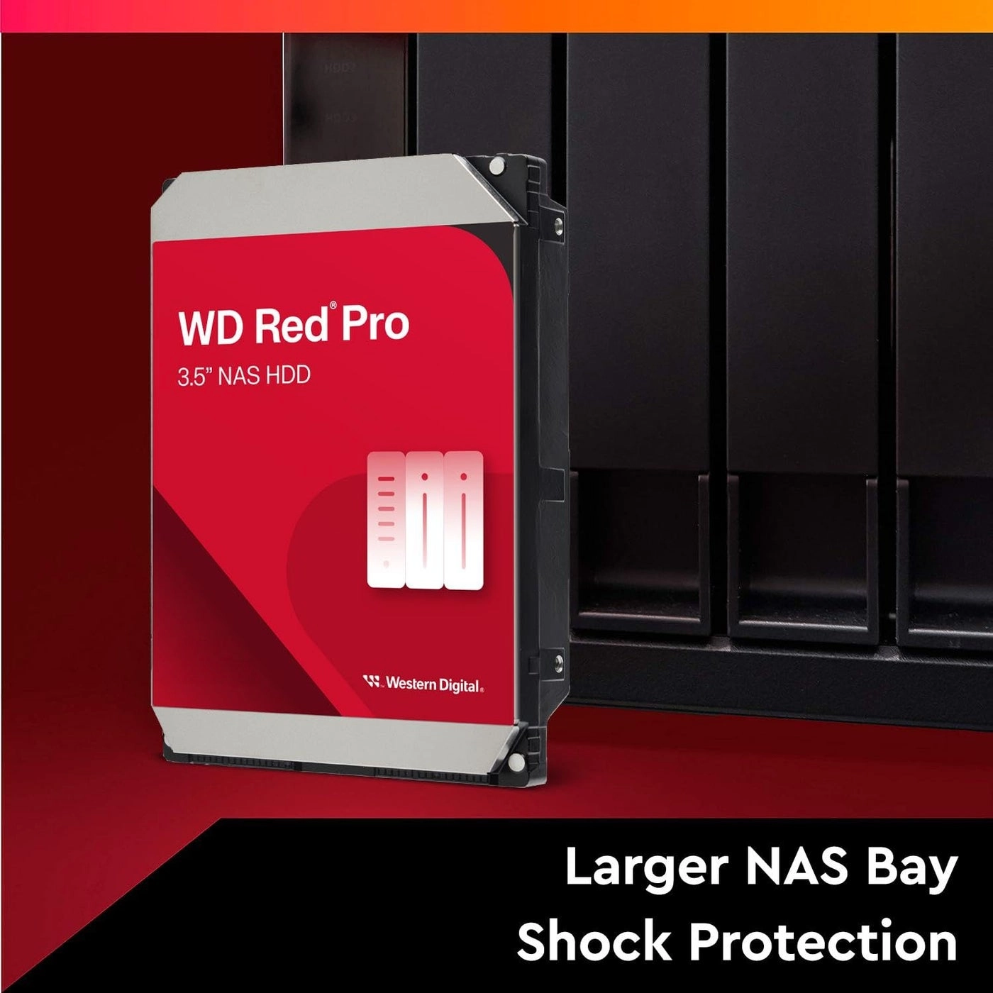 Red Pro 3.5" 7200rpm 512MB SATA 6Gb/s (WD181KFGX) - 18TB