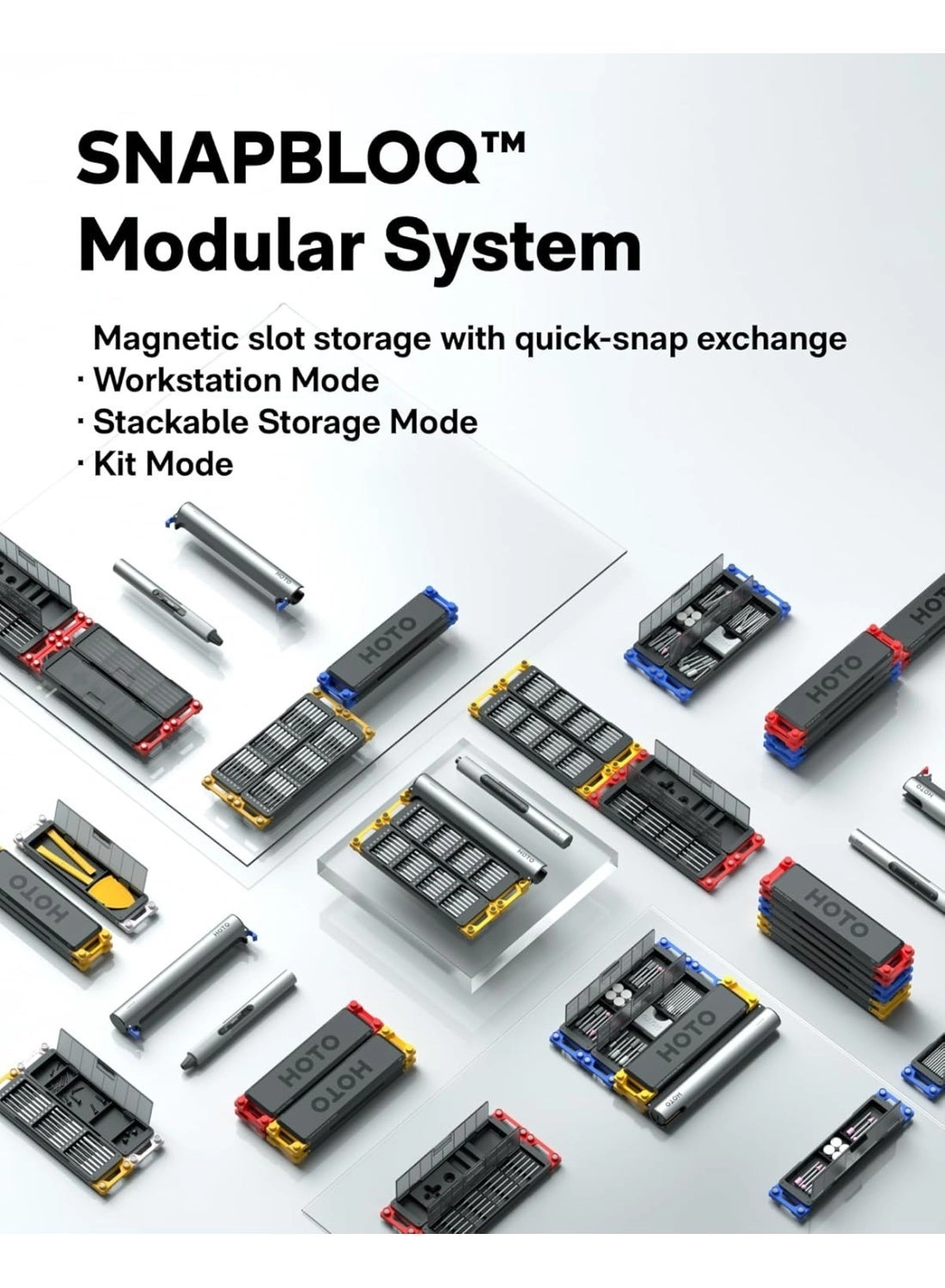 Snapbloq S-a01 - 48-in-1 Rechargeable