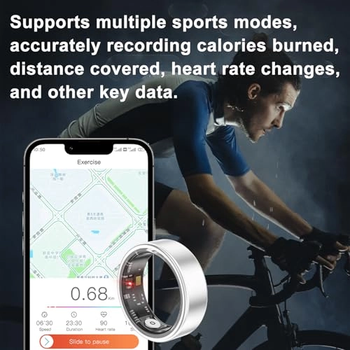 Smart Ring - Heart Rate Monitor Fitness Tracker