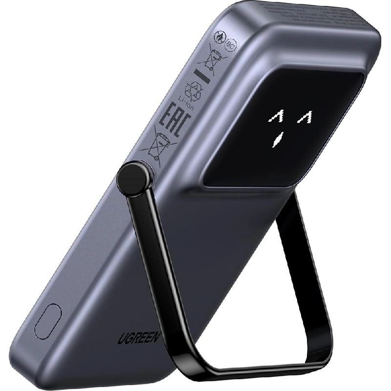 Uno - 5000 mAh 20W PD Fast Charging for Devices Supporting Qi Wireless Charging/USB-C Single USB-C (I/O Charging)