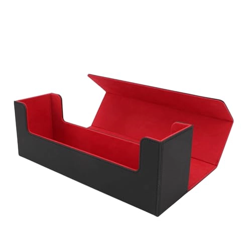 Card Storage Box - Black Red