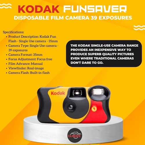 Funsaver - 35mm 39 Exposures + Photography Tips Card