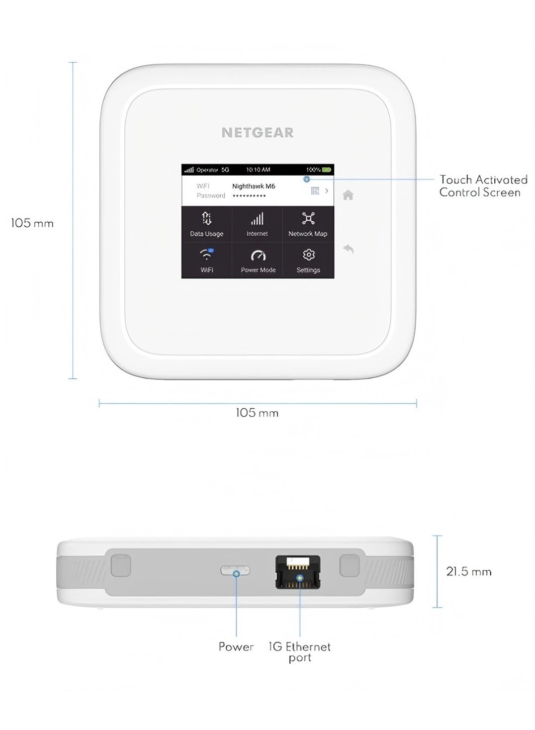 Nighthawk M6 - 5G WiFi 6 3600 MBps