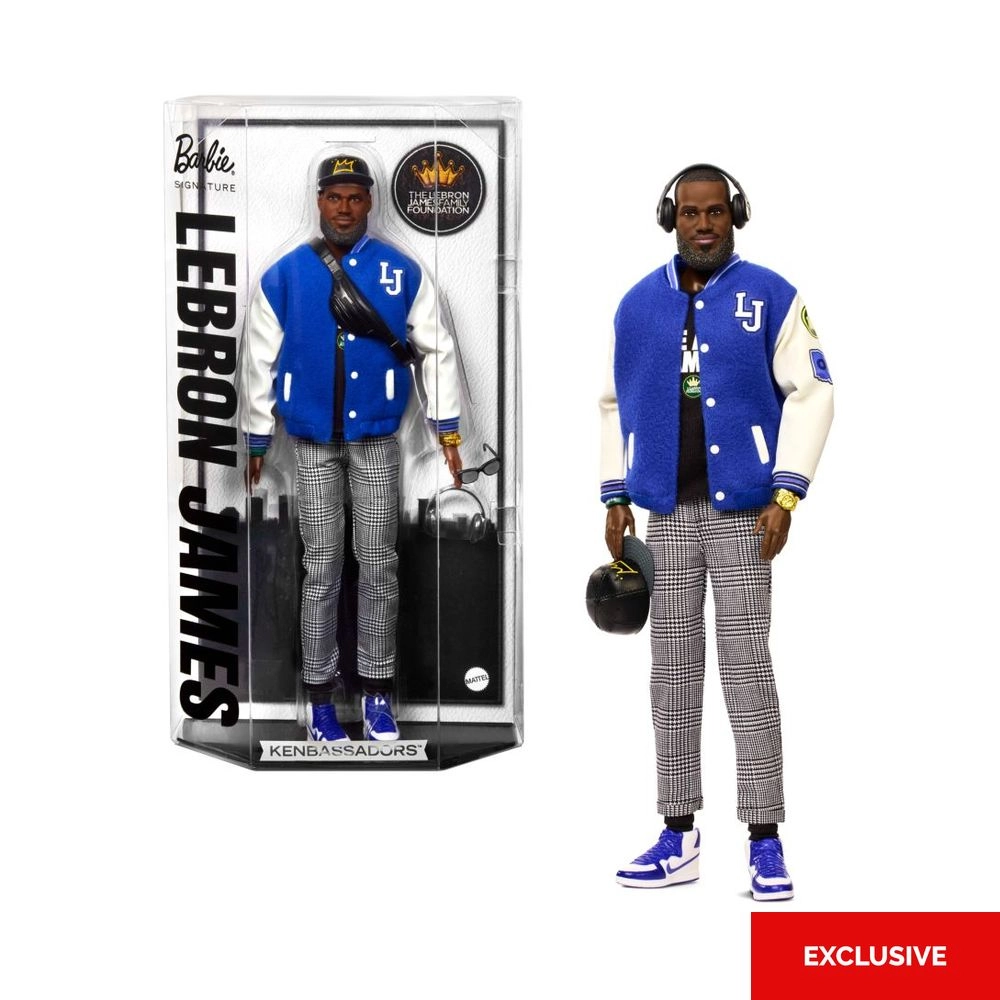 Mattel LeBron James Doll - 13-Inch Kenbassadors Ages 6+