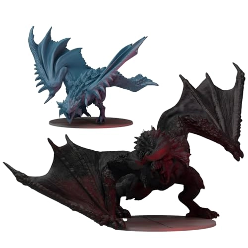 Azure Rathalos + Black Diablos