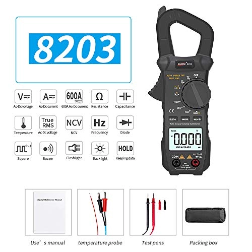 True RMS Digital Multimeter Clamp Meter