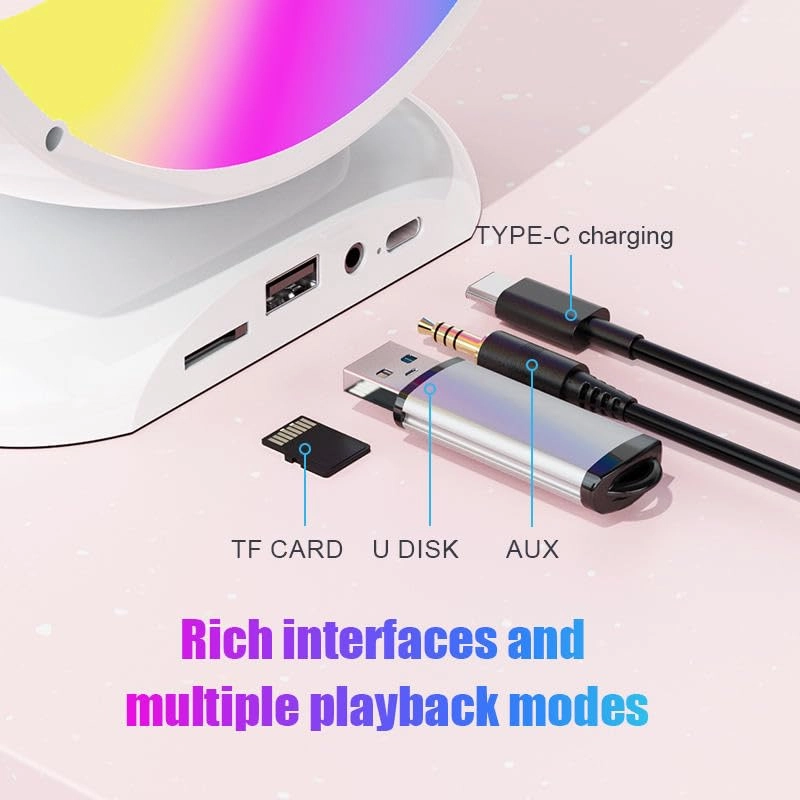 Portable Karaoke Machine - 2 Wireless Microphones