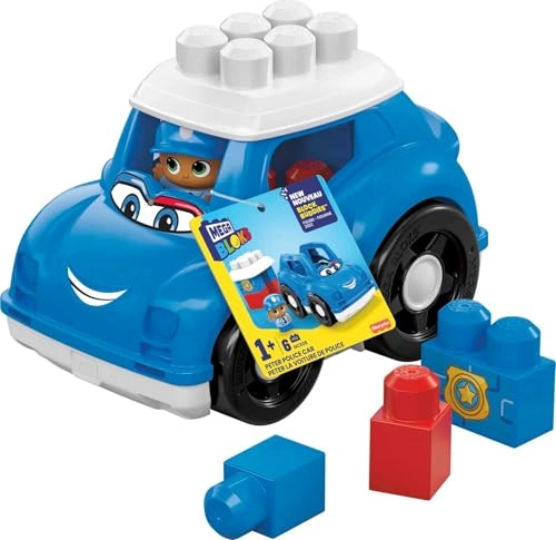 First Builders - Peter Police Car 6 Pieces