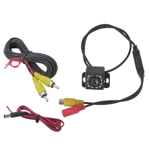 Backup Camera - 12-LED Night Vision AV/RCA 420 TV Lines