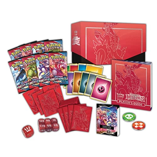Sword & Shield Battle Styles Elite Trainer Box - 8 booster packs 65 card sleeves