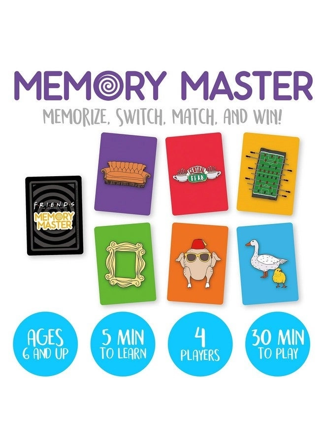 Friends TV Series Memory Master - Card Game