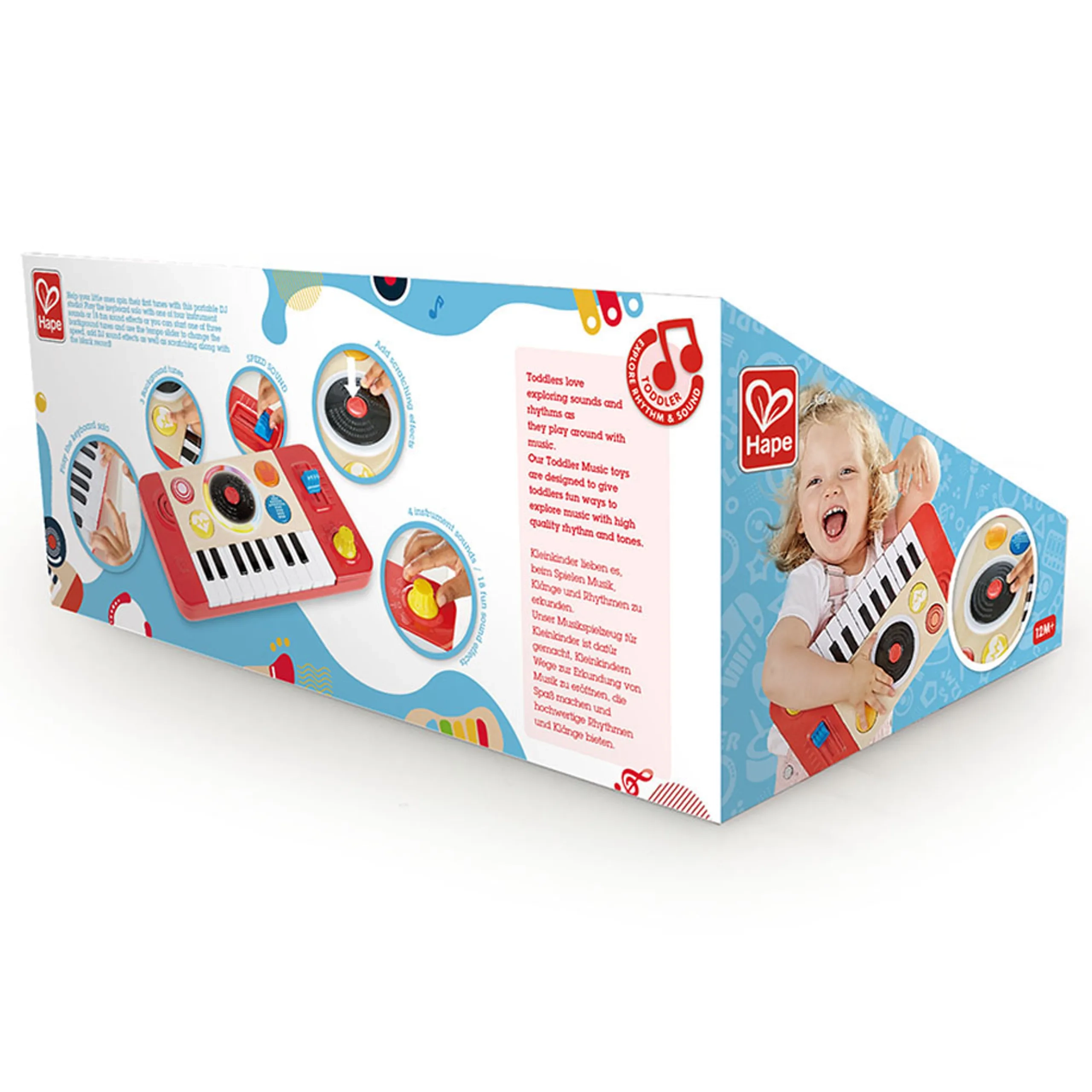 DJ Mix And Spin Studio - eight different songs Suitable for 12 months & above.