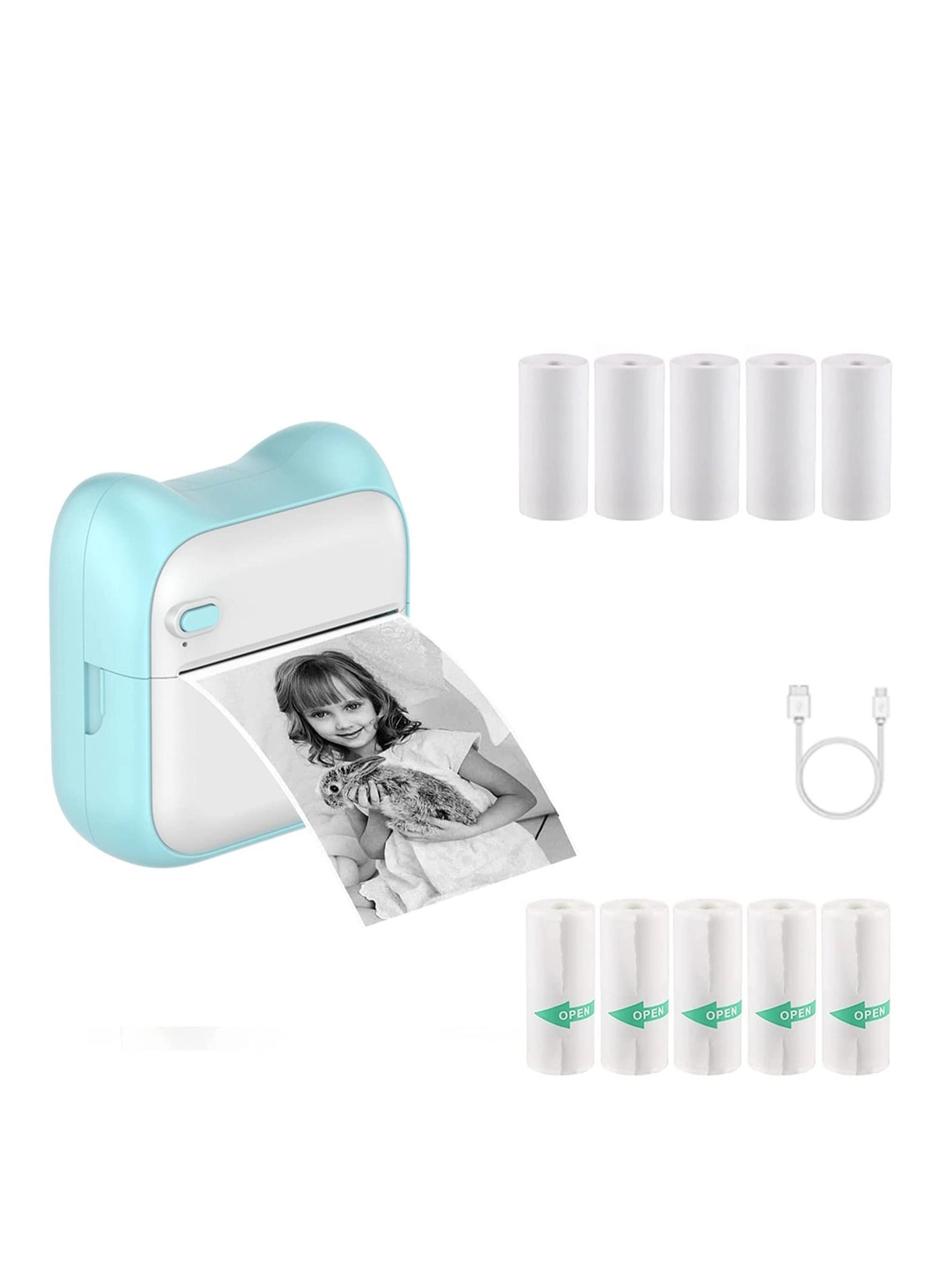 Mini Thermal Printer - 200dpi 1000mAh