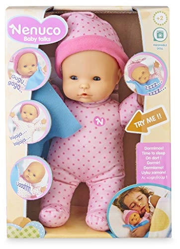 Baby Talks Time To Sleep - 25cm Multicolor