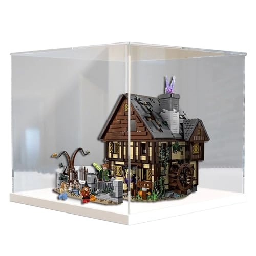 Lego 21341 Magic House Display Case - 35x30x35cm White