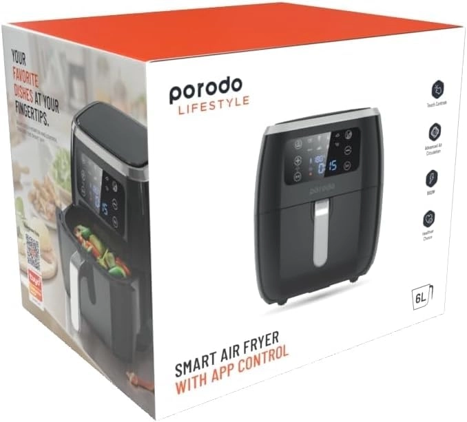 Smart Air Fryer PD-LSARFR2-BK