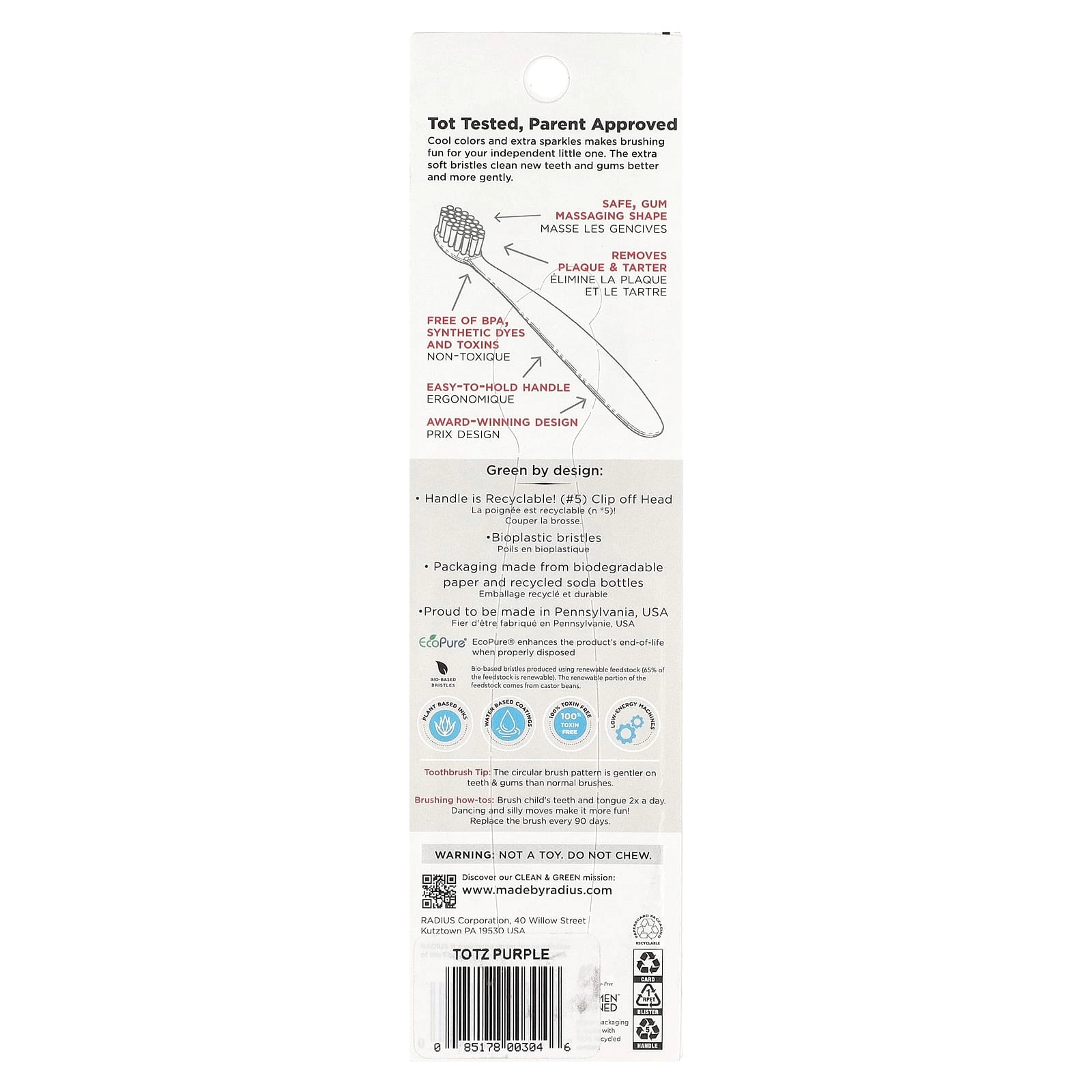 Totz Toothbrush - Extra Soft