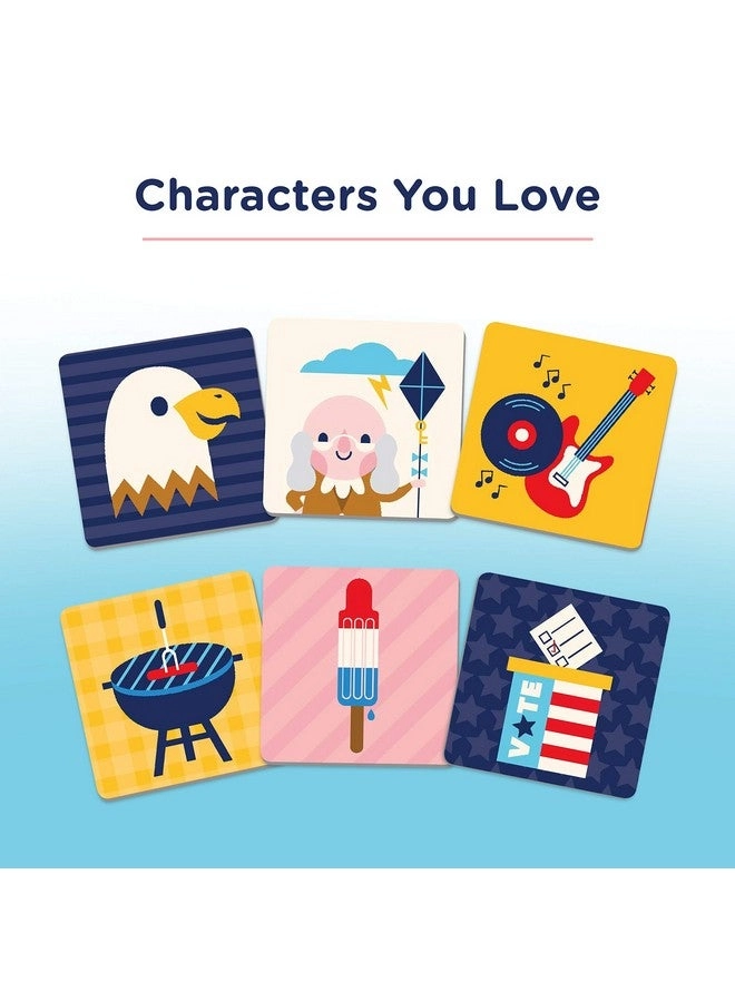 Americana Matching Game - 3 years and up 72 pieces