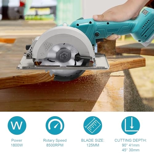 LM01-5INCIRCLESAW Cordless (Bare Tool)