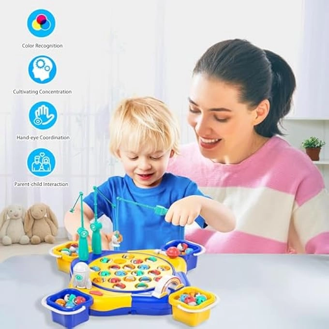 Magnetic Fishing Game - Age 3 4 5 6 35
