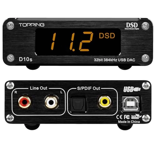 Topping D10s - Mini USB DAC ES9038Q2M
