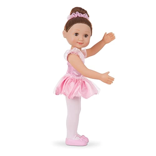 Victoria Poseable Ballerina Doll - 14 inches brunette