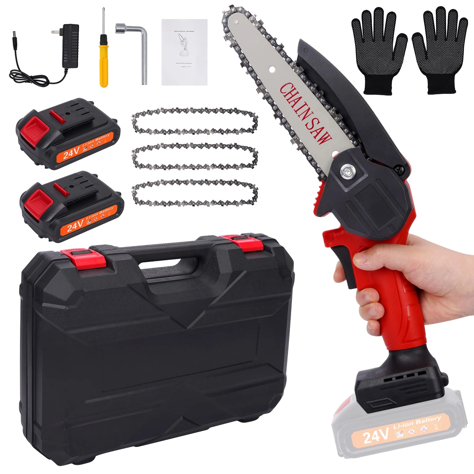 TENRIOS Mini Chainsaw - 550 Watts